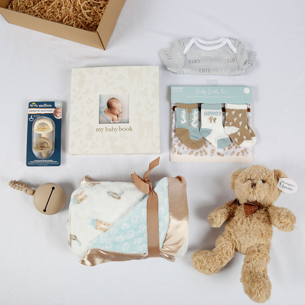 Cowboy Baby Gift Box