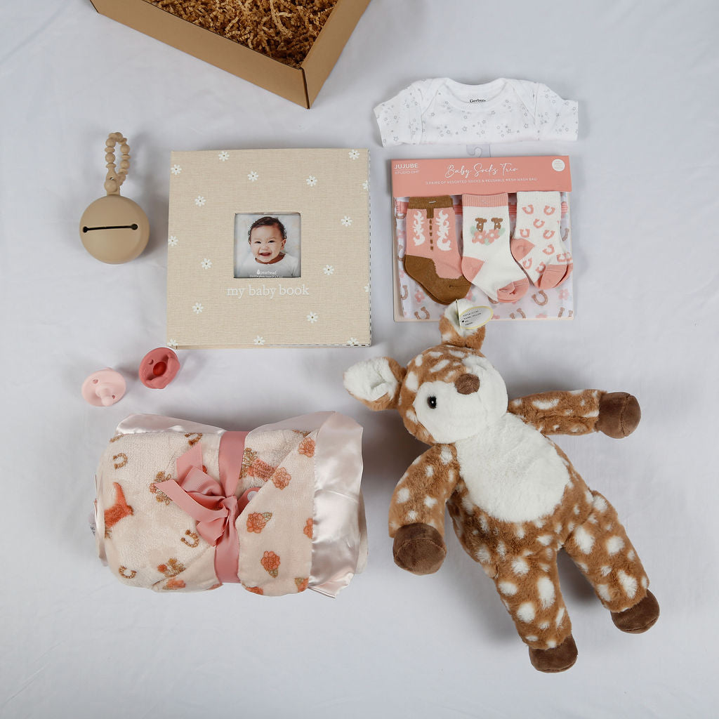 Cowgirl Baby Gift Box